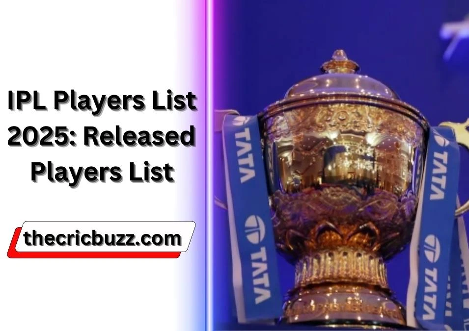 IPL Players List 2025: Released and Retained Players List