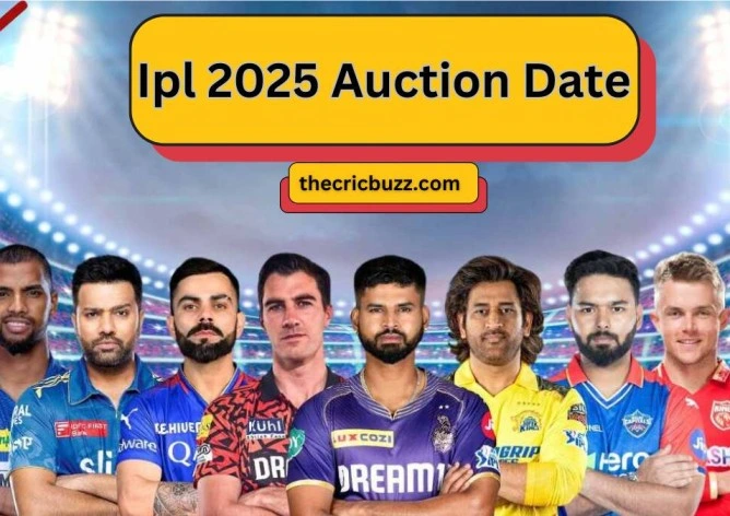 IPL 2025 Auction Date Revealed