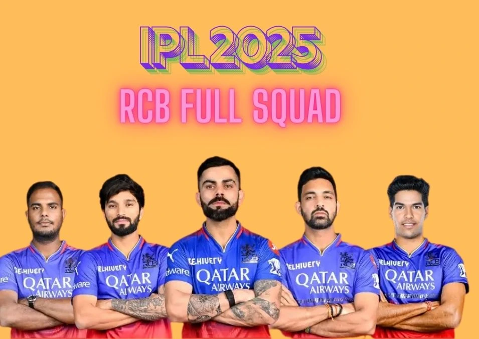 Ipl 2025 rcb team players list THE CRICBUZZ